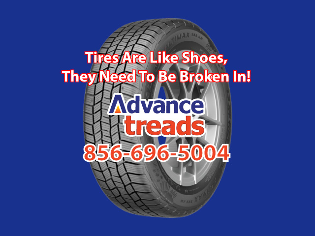 Tires Are Like Shoes, They Need To Be Broken In!